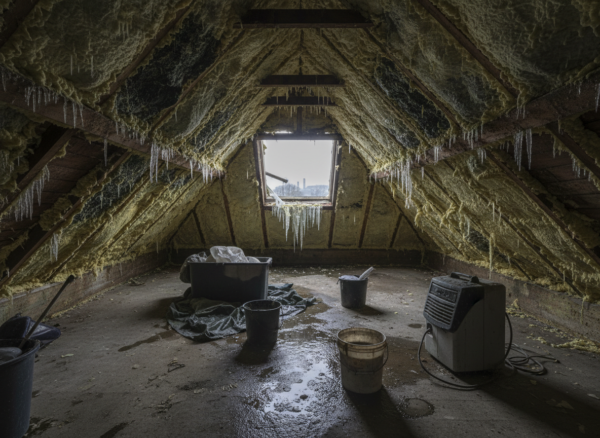 Signs Your Spray Foam Needs Removing After a Wet Lincolnshire Winter