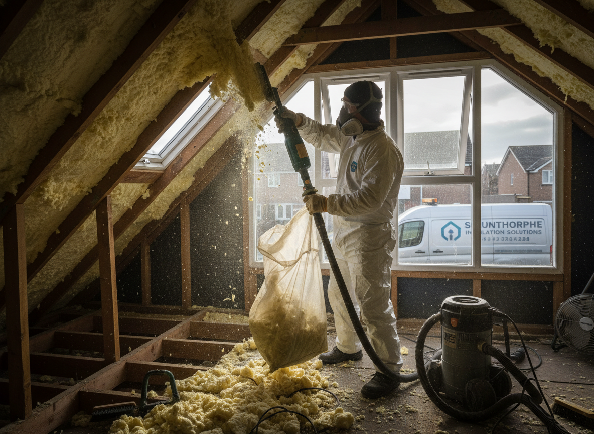 Spray Foam Removal by Spray Foam Loft Masters in Scunthorpe, Lincolnshire