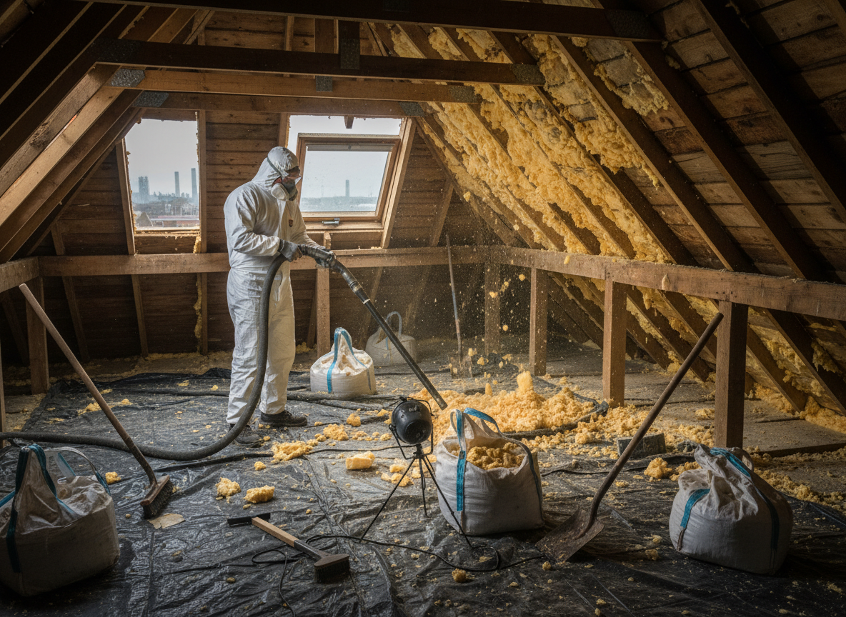 Spray Foam Removal in Amcotts