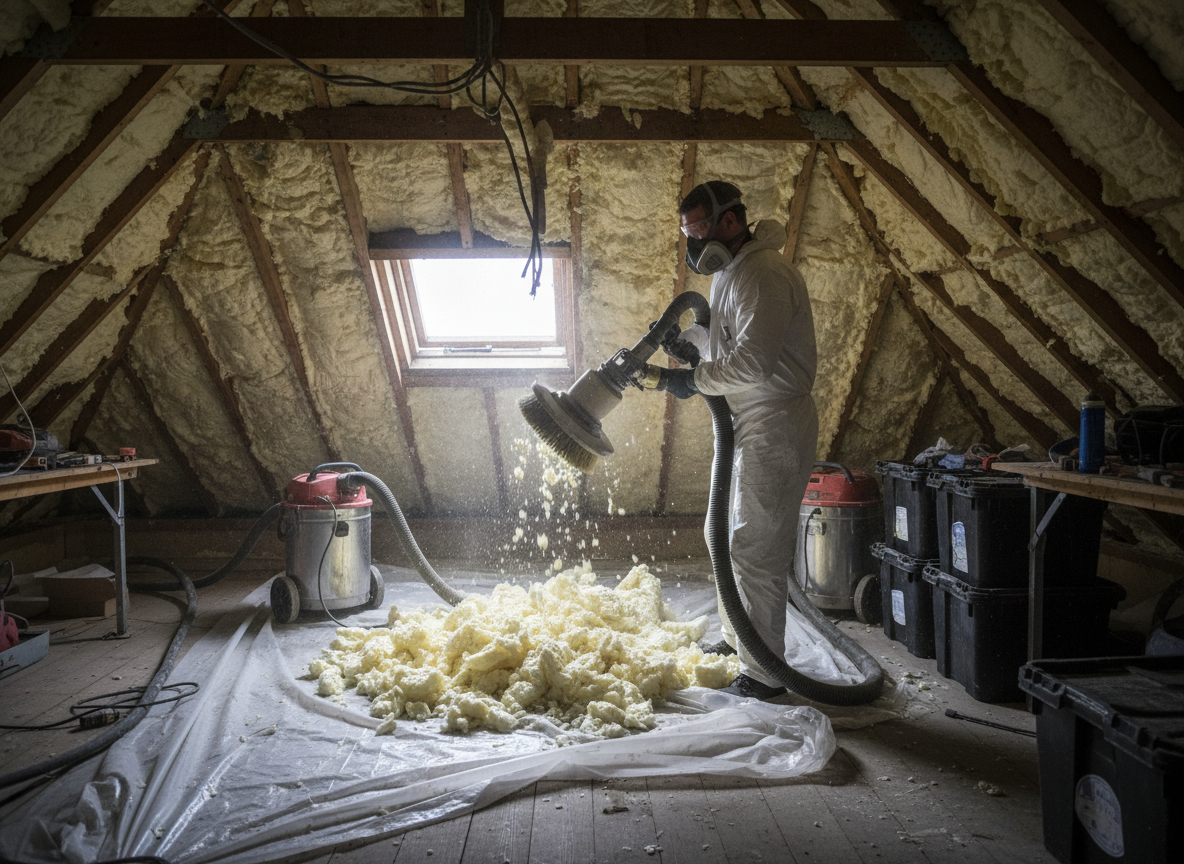 Spray Foam Removal in Kirton in Lindsey