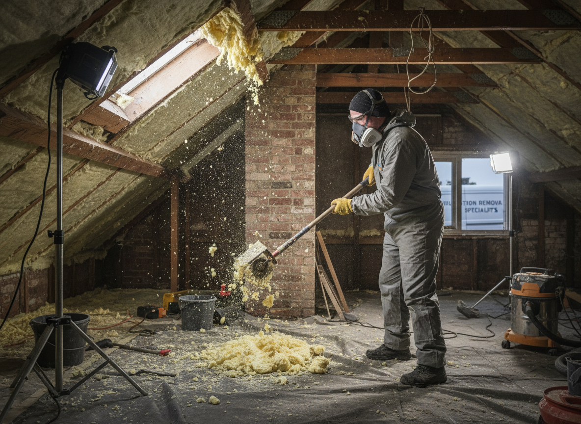 Thermal Spray Foam Removal in Scunthorpe, Lincolnshire